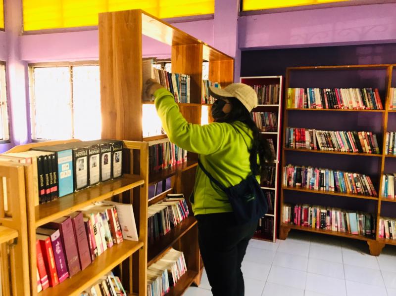 3. รักการอ่านหนังสือต้องห้องสมุดประชาชนอำเภอปางศิลาทอง